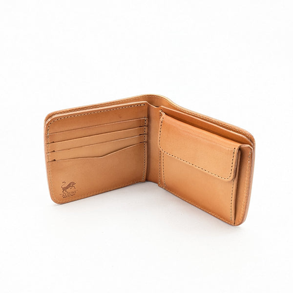 ショート財布 クラフト <熟成革>