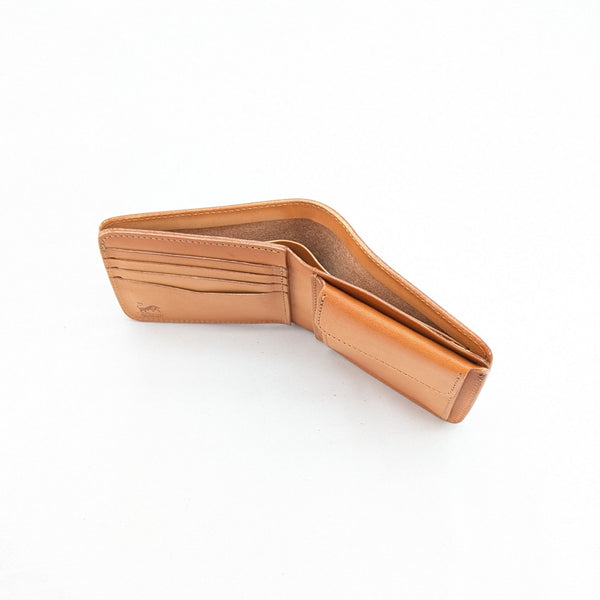 ショート財布 クラフト <熟成革>