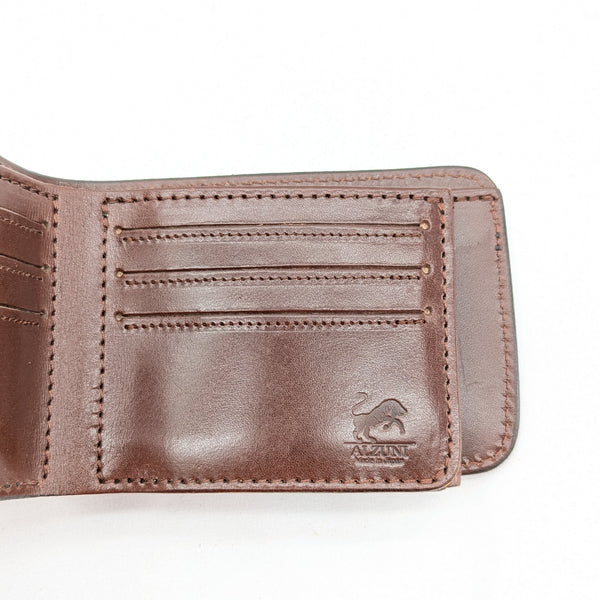 122タイプ ショート財布 メキシコクラフト <熟成革>