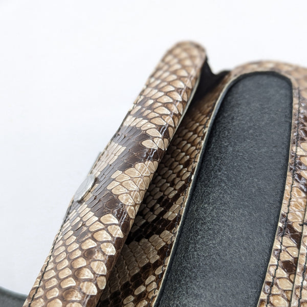 510タイプ 表インディアナレザー 中パイソン <熟成革>