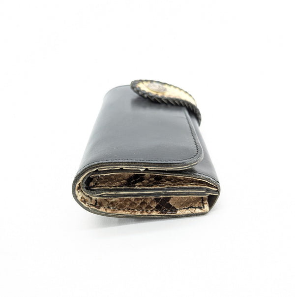 510タイプ 中パイソン ベロWステッチ<熟成革>