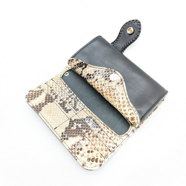 510タイプ 中パイソン ベロWステッチ<熟成革>