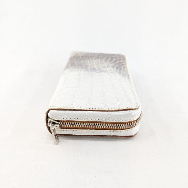 限定手染めヒマラヤン 両マチFRF L字コイン フルクロコダイルリボン