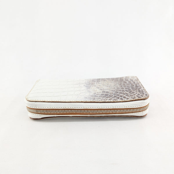 限定手染めヒマラヤン 両マチFRF L字コイン フルクロコダイルリボン