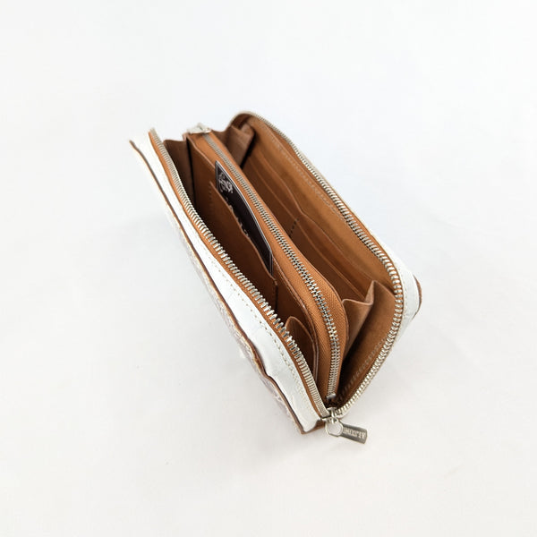 限定手染めヒマラヤン 両マチFRF L字コイン フルクロコダイルリボン