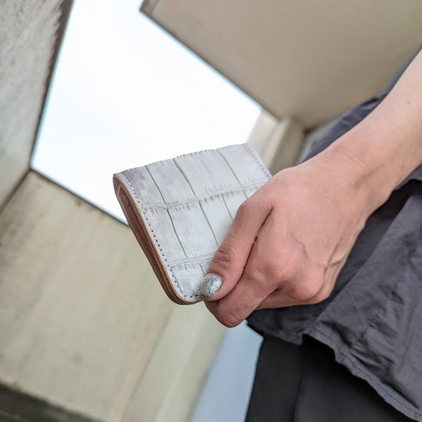 限定手染めヒマラヤン ミニマム財布 クロコダイル