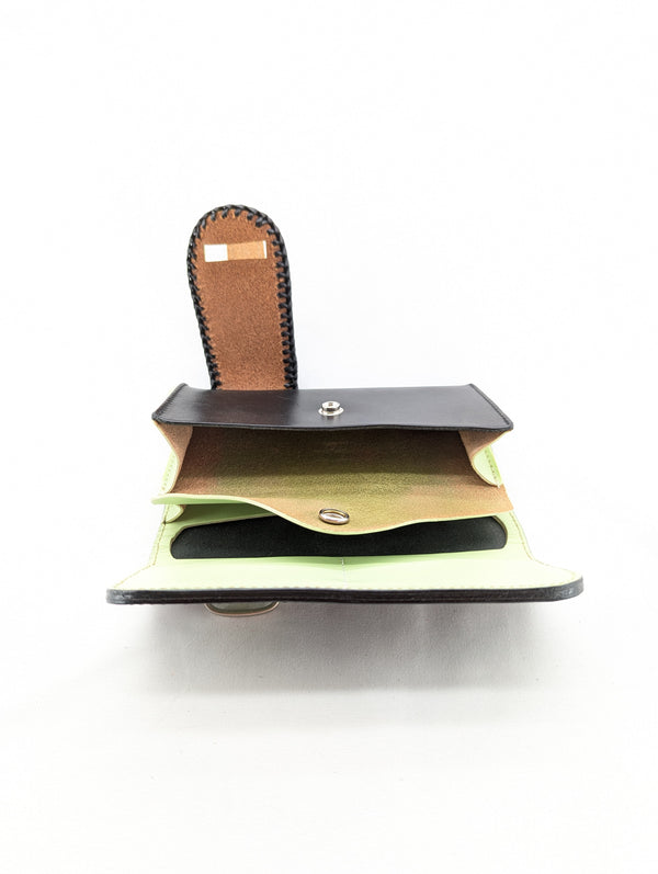 511タイプ カラーコンビ財布 カンWステッチ<熟成革>