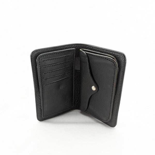 518タイプ ハーフ財布 ペイズリー×シュリンクオイル <熟成革>