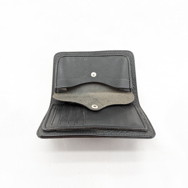 518タイプ ハーフ財布 ペイズリー×シュリンクオイル <熟成革>