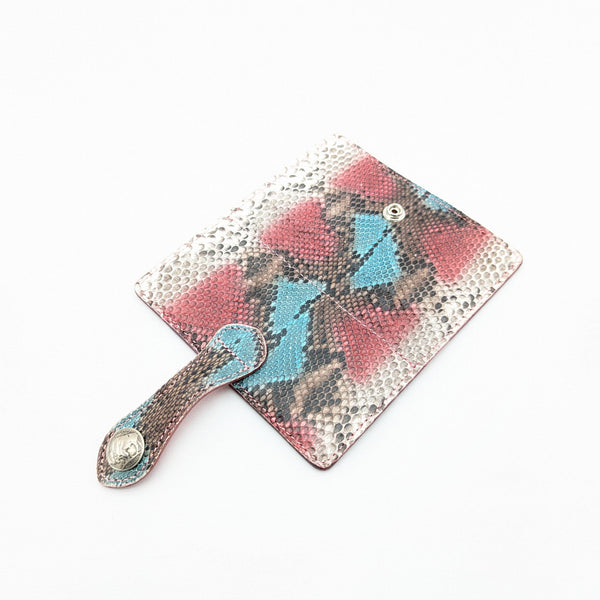 限定 手帳型スマホカバー パイソン(手染め)Mサイズ