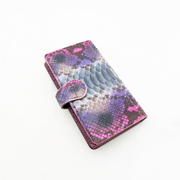 限定 手帳型スマホカバー パイソン(手染め)Mサイズ