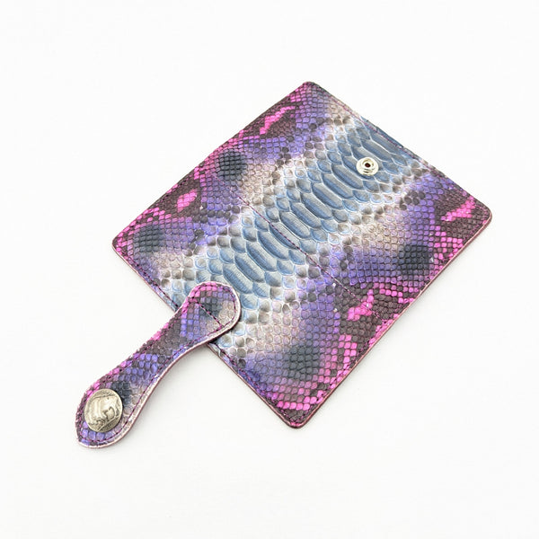 限定 手帳型スマホカバー パイソン(手染め)Mサイズ