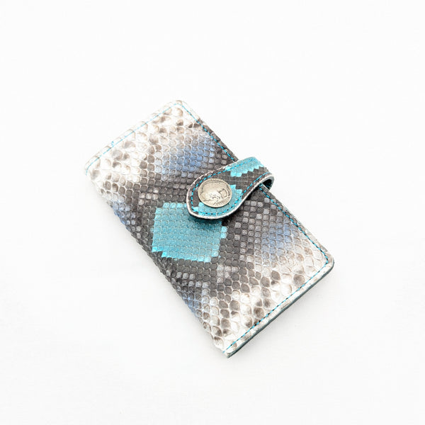 限定 手帳型スマホカバー パイソン(手染め)Mサイズ