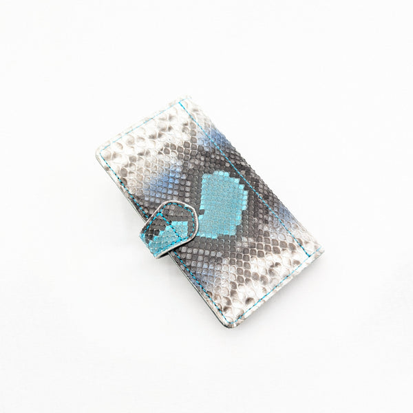 限定 手帳型スマホカバー パイソン(手染め)Mサイズ