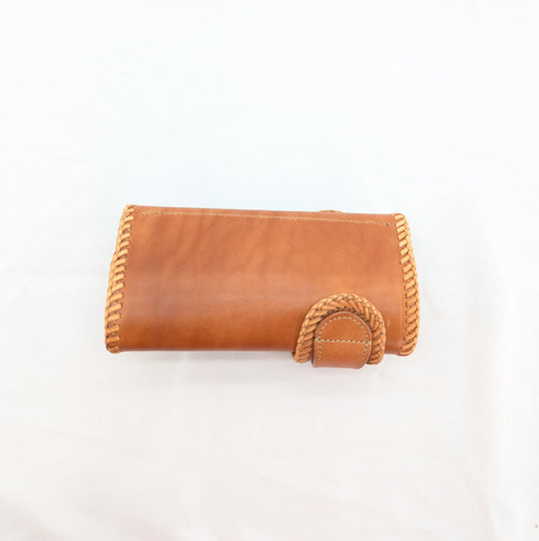 527タイプWステッチサイフ<熟成革>