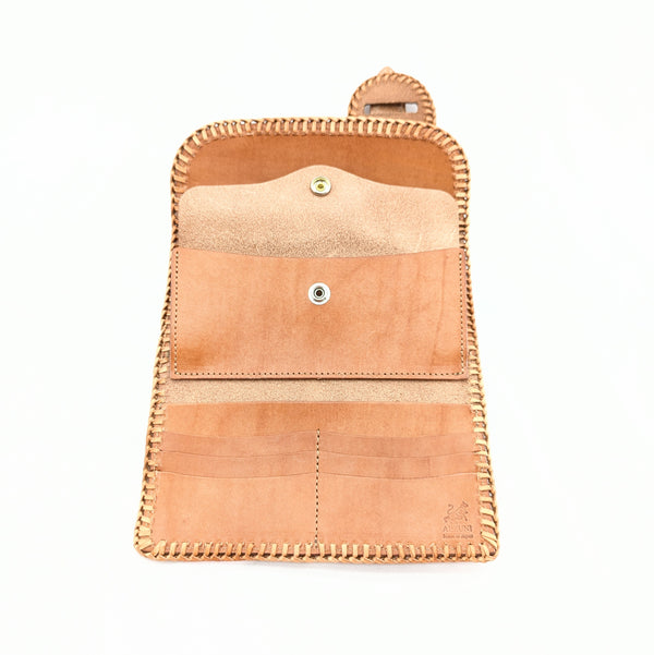 527タイプWステッチサイフ<熟成革>