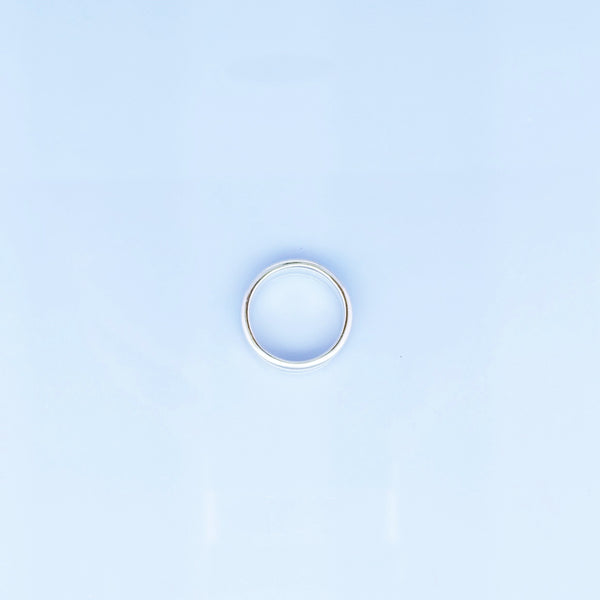 SVリング プレーン平8mm silver950