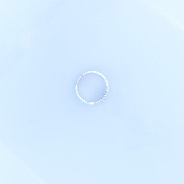 SVリング 甲丸6mm silver950