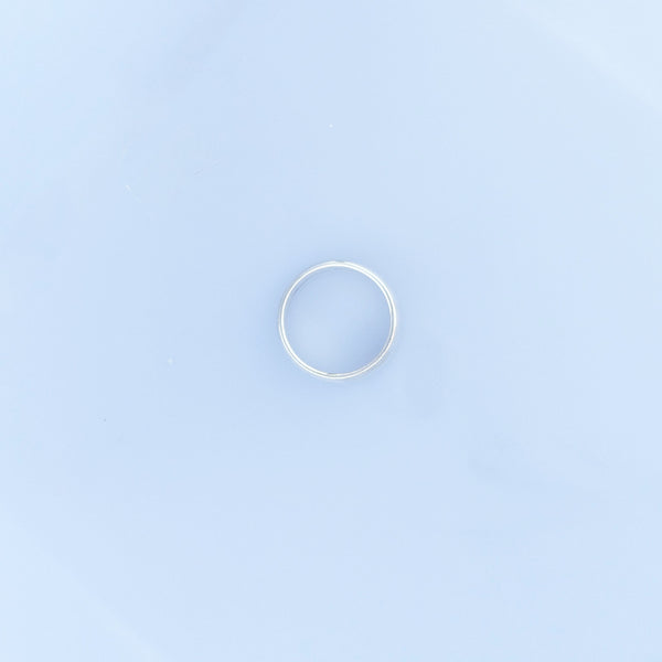 SVリング 甲丸6mm silver950