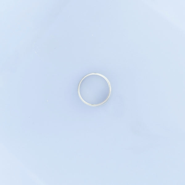 SVリング 甲丸8mm silver950