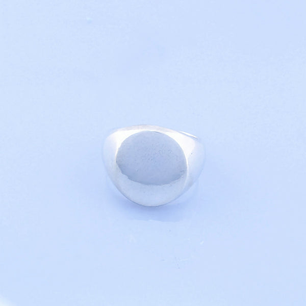 SVリング カレッジタイプ オーバルM silver950