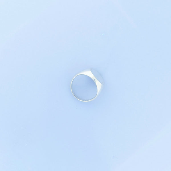 SVリング カレッジタイプ オーバルM silver950