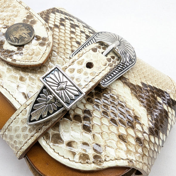 5106 サイフホルダー1 パイソン スマホケース付