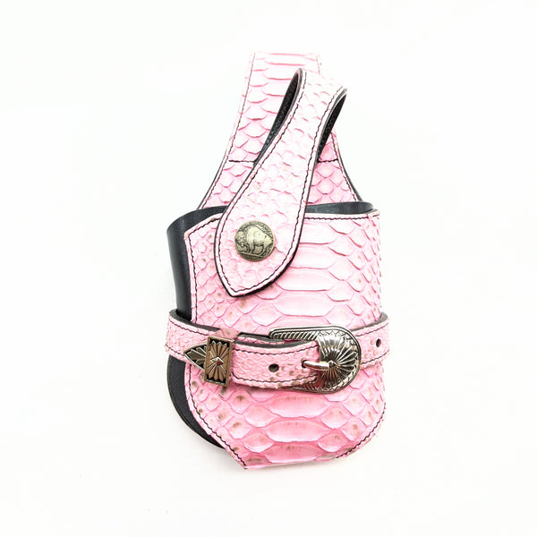 5106 サイフホルダー1 バックカットパイソン スマホケース付