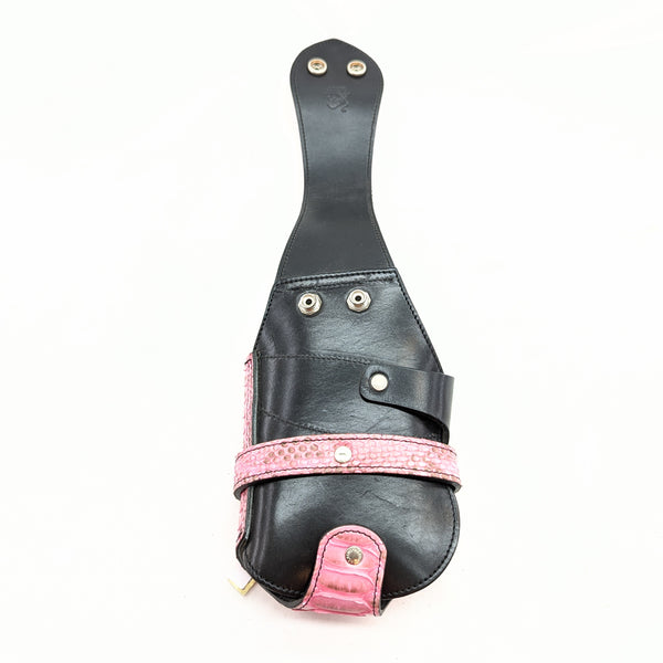 5106 サイフホルダー1 バックカットパイソン スマホケース付