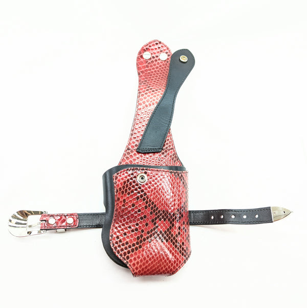 5106 サイフホルダー1 パイソン スマホケース付