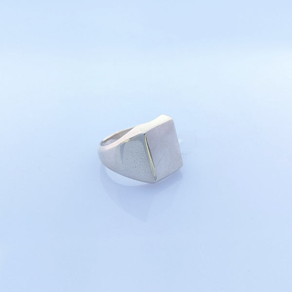 SVリング カレッジタイプ スクエアM silver950