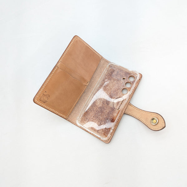 N様限定 手帳型スマホカバー ペイズリー Mサイズ