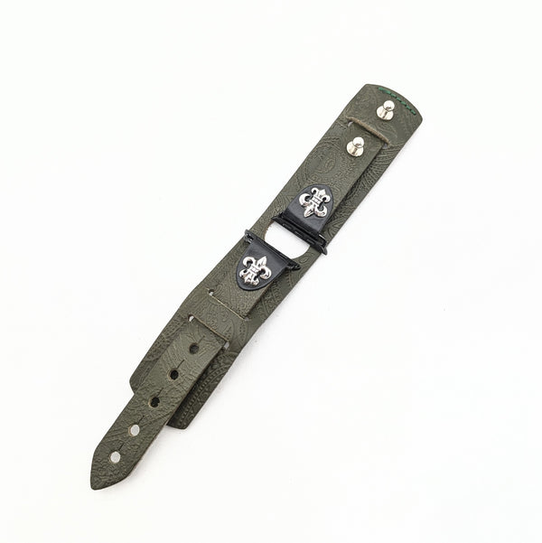 H様限定 手帳スマホカバー ペイズリー Lサイズ&アップルウォッチバンド