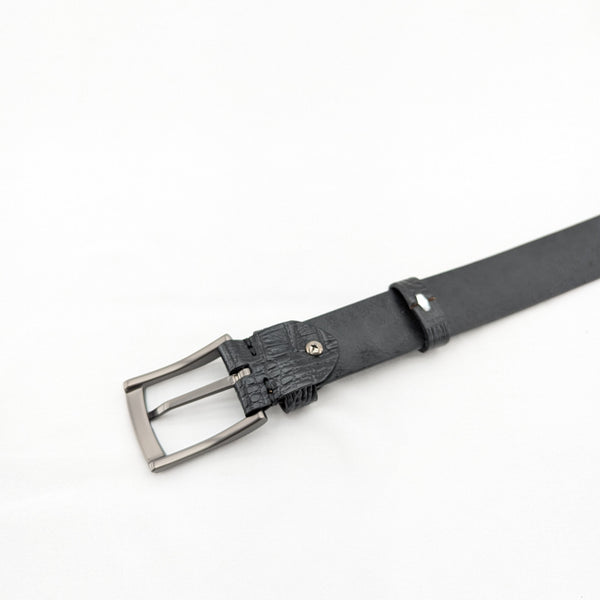 2025model クロコダイル型押しベルト 35mm
