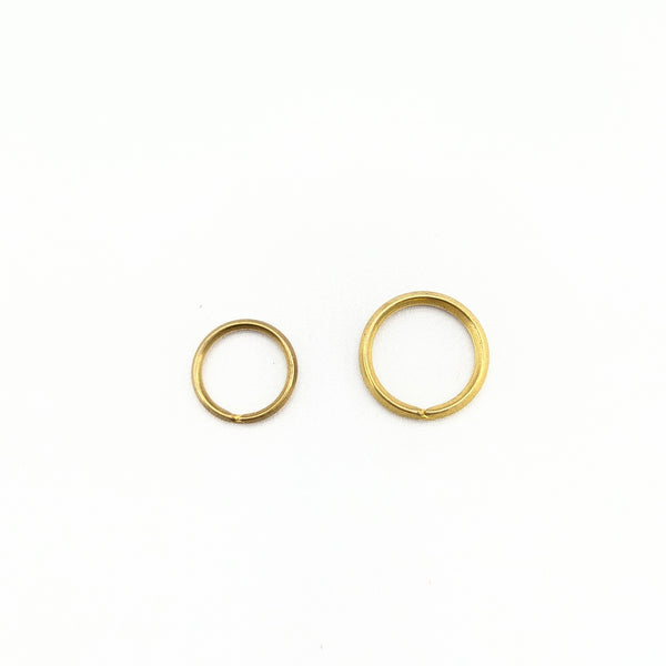 真鍮二重リング