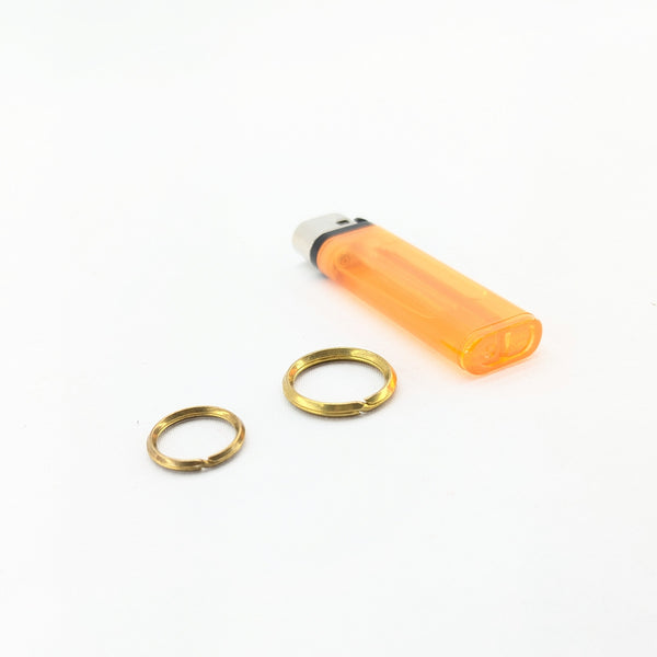 真鍮二重リング