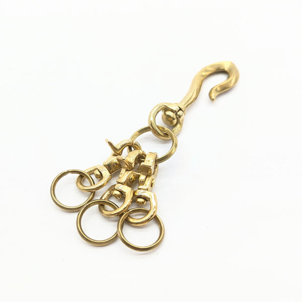 真鍮フックbigキーフック3連SP