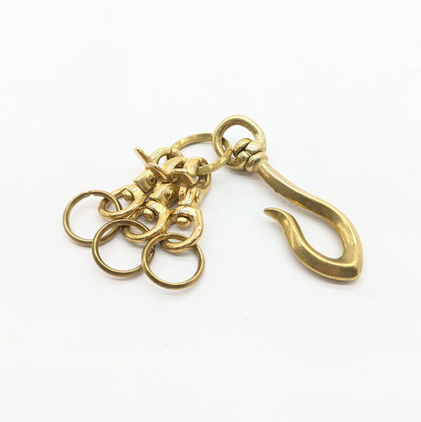 真鍮フックbigキーフック3連SP