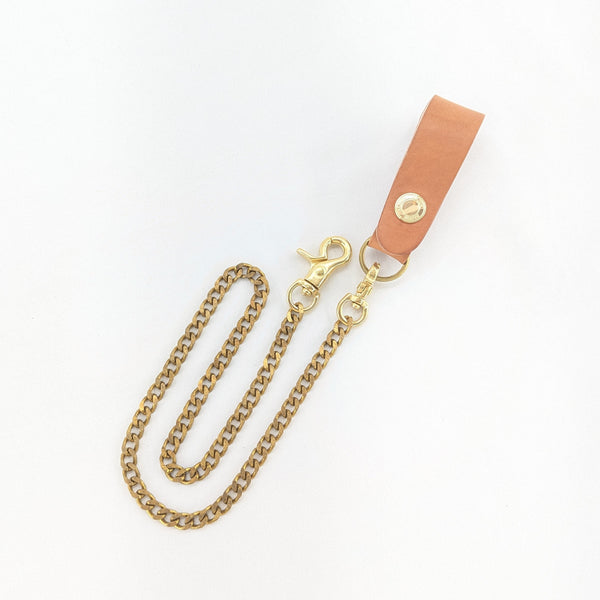真鍮ウォレットチェーン