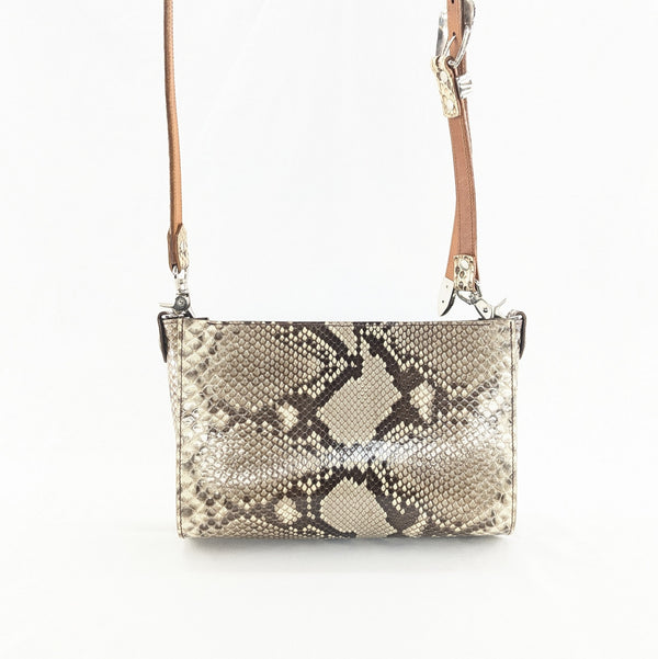 限定ショルダーバッグ パイソン <熟成革>