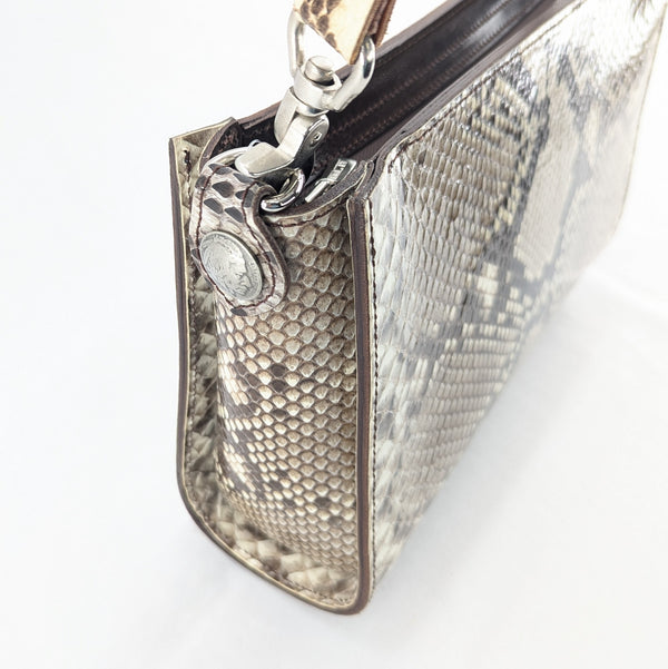 限定ショルダーバッグ パイソン <熟成革>