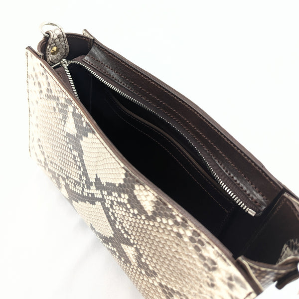 限定ショルダーバッグ パイソン <熟成革>
