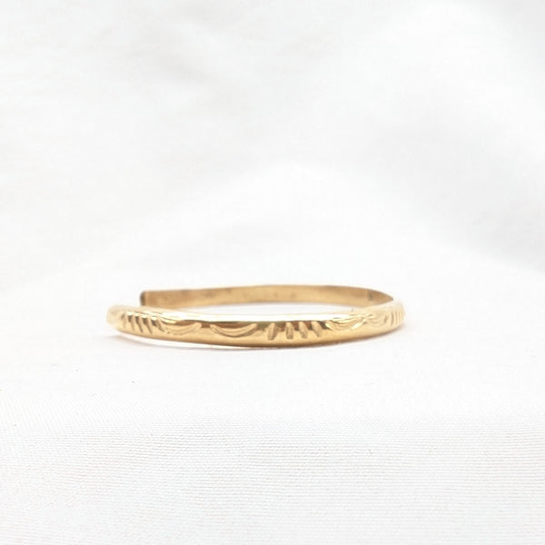 12KGバングル 《Navajo族》スタンプワーク