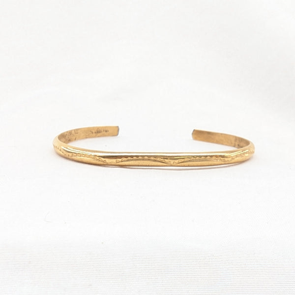 12KGバングル 《Navajo族》スタンプワーク