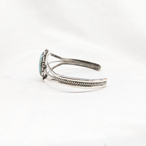 ドライクリークターコイズバングル 《Navajo族》ワイヤーワーク