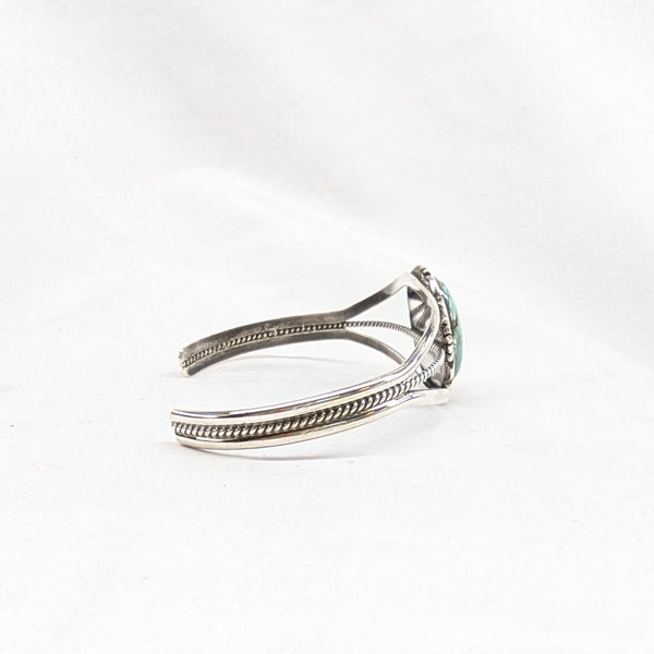 ドライクリークターコイズバングル 《Navajo族》ワイヤーワーク