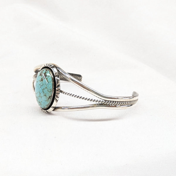 ドライクリークターコイズバングル 《Navajo族》ワイヤーワーク