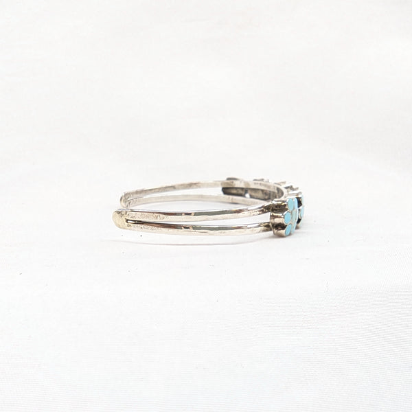 ターコイズインレイバングル 《Navajo族》