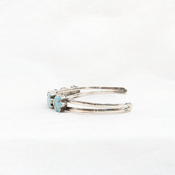 ターコイズインレイバングル 《Navajo族》