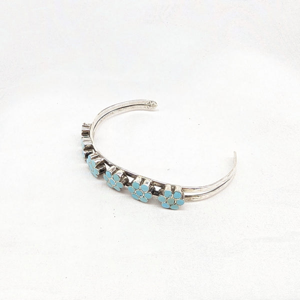 ターコイズインレイバングル 《Navajo族》